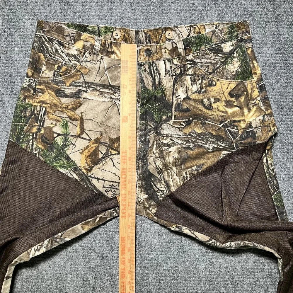 Wrangler Pro Grear‎ Brush Guard Realtree Canvas Camo Hunting Jeans Men 40x34